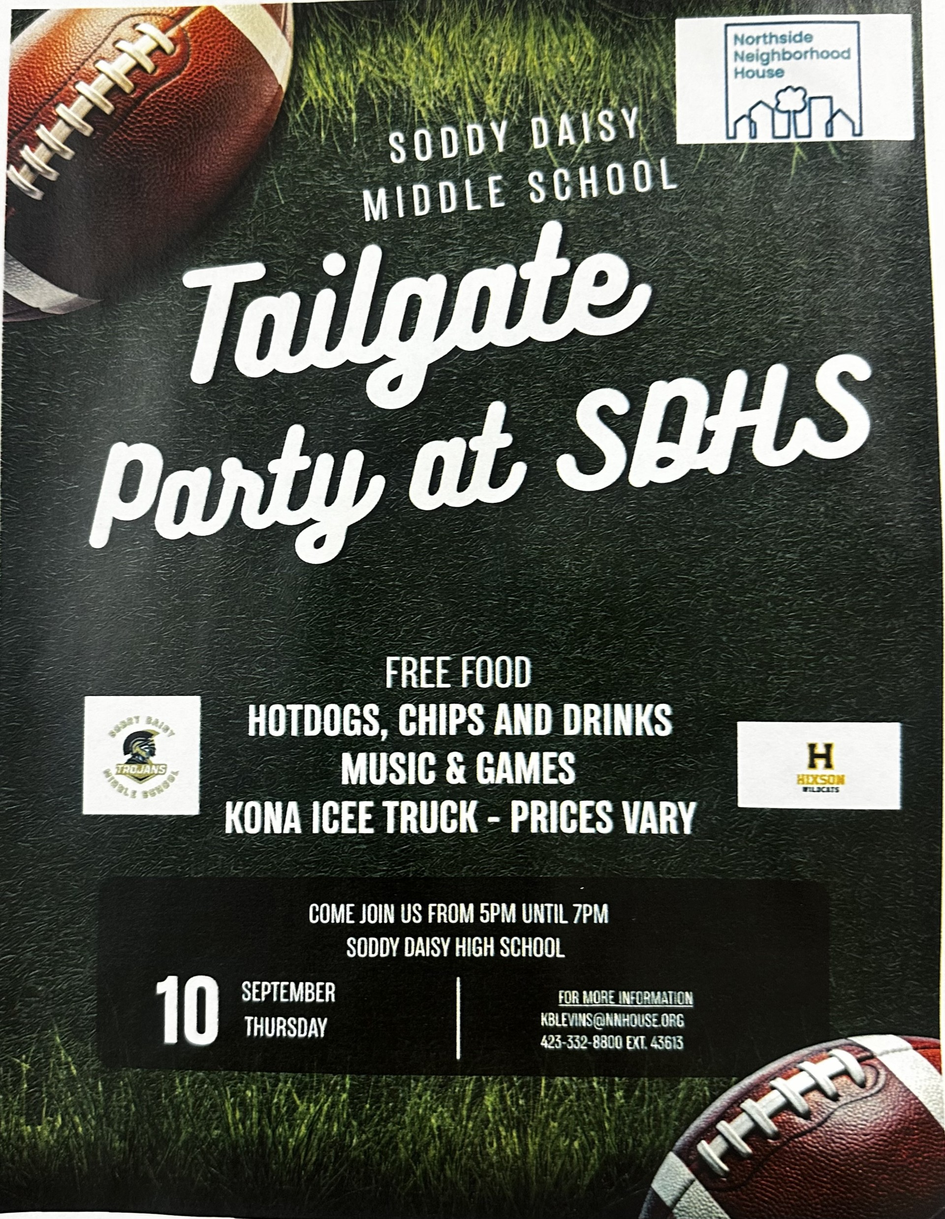 Tailgate Party at SDHS